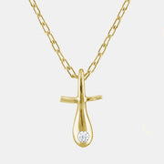 TRANSFUSION CROSS PENDANT